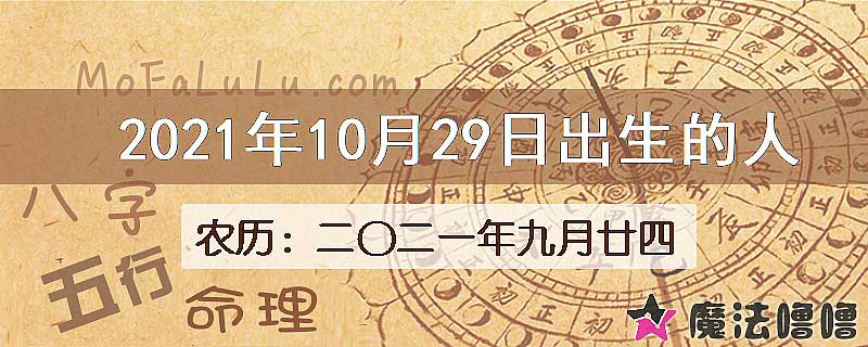 2021年10月29日出生的八字怎么样？